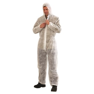 BARRIERTECH DISPOSABLE OVERALLS - GENERAL PURPOSE POLYPROPYLENE